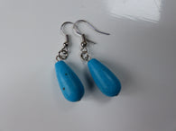 Blue Magnesite Earrings - She-Rock Canada