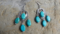 Turquoise Dangle Earrings - She-Rock Canada