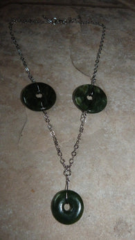 Canadian Nephritic Jade Disc Necklace - She-Rock Canada