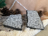 Black Granite Coaster Platforms on rubber feet