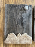 Wood & Barn Art-Various: Rock Mountain Scapes