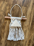 Rock 9" Macrame Wall Hang 2025