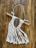 Rock 9" Macrame Wall Hang 2025