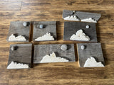 Wood & Barn Art-Various: Rock Mountain Scapes