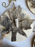 Wood and Bark Canada Tree Ornament