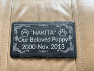 Pet Monument CUSTOM 100 "Slate" ( 9"X5")