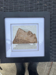 Custom 5*5" TyndallStone Mountains Black Glass Frame-CEGA Speaker Gifts (Core)