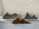 Mountain Scape Rock Art