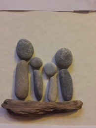 Custom "FAMILY" Pebble Art 40$ - She-Rock Canada