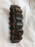 2.0cm Oval Flat Stretchy Stone Bracelets