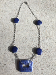 Sodalite and Lapis Necklace - She-Rock Canada