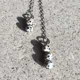 Dalmation Jasper Tie Necklace - She-Rock Canada
