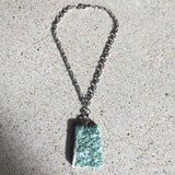 Veined Greenstone Pendant Necklace - She-Rock Canada