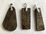 Rock Foliated Slate Pendants (Handmade Rock-line) - She-Rock Canada