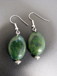 Green Chrysocolla Earrings - She-Rock Canada