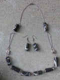 Black Shell Dolomite Necklace - She-Rock Canada