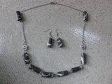 Black Shell Dolomite Necklace - She-Rock Canada