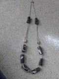 Black Shell Dolomite Necklace - She-Rock Canada