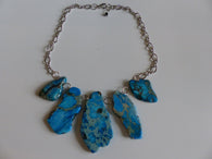 Imperial Blue Jasper Necklace - She-Rock Canada