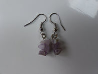 Amethyst Chip Earrings - She-Rock Canada