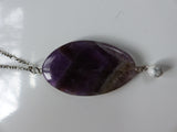 Amethyst and Howlite Necklace - She-Rock Canada