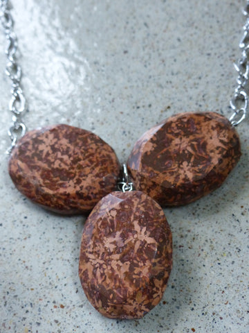 Rhyolite Chunky Three Way Necklace - She-Rock Canada