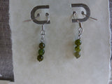 Nephrite Jade Chunk Earrings-Small - She-Rock Canada