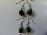 Nephrite Jade Earrings-Large - She-Rock Canada