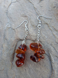 Coke Quartz Dangle Earrings - She-Rock Canada