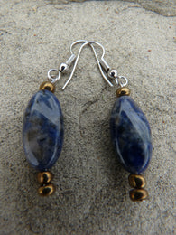 Sodalite Earrings - She-Rock Canada