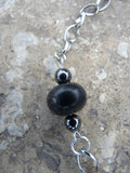 Black and Rose Jasper and Hematite Necklace - She-Rock Canada