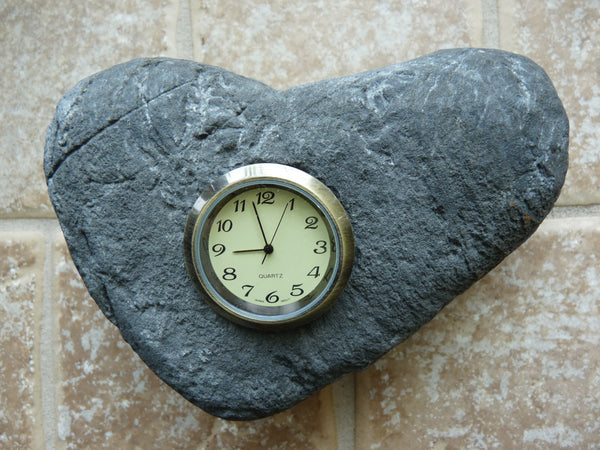 Heart Rock Clock - She-Rock Canada
