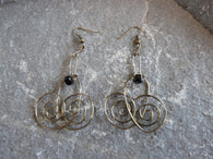 Wire Onyx Earrings - She-Rock Canada