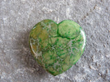 Heart Green Jasper Pendant - She-Rock Canada