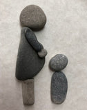 "PEBBLE NITE" 45$/PERSON 23*23cm BOX FRAME-WHITE - She-Rock Canada