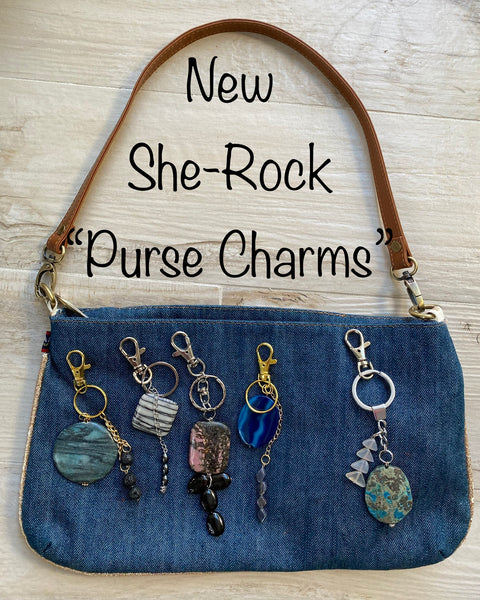 Rock Purse Dangle Charms