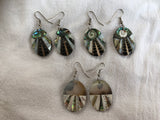 Shell Inlay Earrings - She-Rock Canada